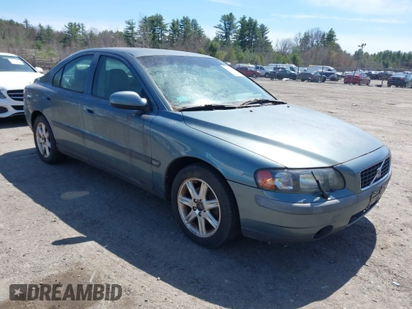 2003 Volvo S60 2.4L with VIN YV1RS61T932261689, listed as a IAAI auction lot 42088432 with 190,980 mi miles. Bid and sale history available at carsss.com. Image 1.