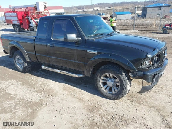 2007 Ford Ranger STX with VIN 1FTYR44U37PA59459, listed as a IAAI auction lot 41721881 with 250,449 mi miles. Bid and sale history available at carsss.com. Image 1.
