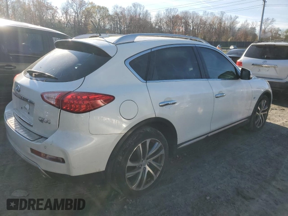 2017 Infiniti QX50 z VIN JN1BJ0RR2HM413424, wystawiony jako Copart lot #82097804 z przebiegiem Nie podano mil oraz Szkoda całkowita • Salvage title. Historia ofert i sprzedaży dostępna na DreamBid. Obrazek 3.
