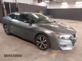 2017 Nissan Maxima SV with VIN 1N4AA6AP9HC448463, listed as a IAAI auction lot 42403975 with 64,387 mi miles and . Bid and sale history available at DreamBid. Image 1.