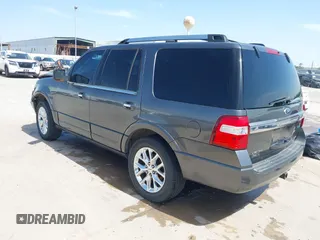 2015 Ford Expedition Limited with VIN 1FMJU1KT6FEF28199, listed as a IAAI auction lot 41770285 with 177,257 mi miles and . Bid and sale history available at DreamBid. Image 3.