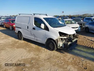2017 Nissan NV200 Compact Cargo S with VIN 3N6CM0KN2HK712280, listed as a IAAI auction lot 41211228 with 153,840 mi miles. Bid and sale history available at carsss.com. Image 1.