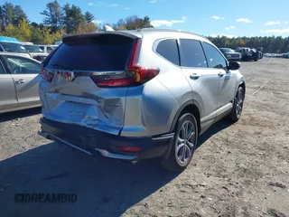 2022 Honda CR-V Touring with VIN 7FARW2H95NE048255, listed as a IAAI auction lot 40594748 with 76,724 mi miles. Bid and sale history available at carsss.com. Image 4.