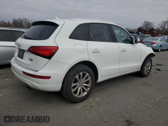 2015 Audi Q5 Premium with VIN WA1CFAFP2FA074099, listed as a Copart auction lot 48796685 with 102,880 mi miles and Salvage Title. Bid and sale history available at carsss.com. Image 3.