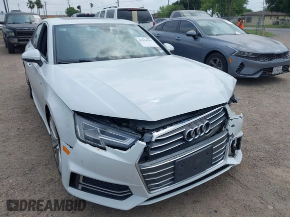 2018 Audi A4 Premium Plus z VIN WAULMAF47JA100901, wystawiony jako IAAI lot #42114793 z przebiegiem 101 899 mil mil oraz . Historia ofert i sprzedaży dostępna na DreamBid. Obrazek 1.