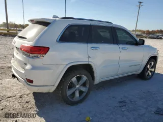 2014 Jeep Grand Cherokee Overland with VIN 1C4RJFCT5EC209981, listed as a Copart auction lot 77758524 with 156,270 mi miles and Salvage Title. Bid and sale history available at carsss.com. Image 3.