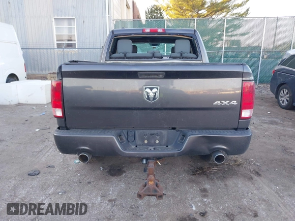 2014 Ram 1500 Express with VIN 1C6RR7KT4ES452856, listed as a IAAI auction lot 40962074 with 42,211 mi miles. Bid and sale history available at carsss.com. Image 16.