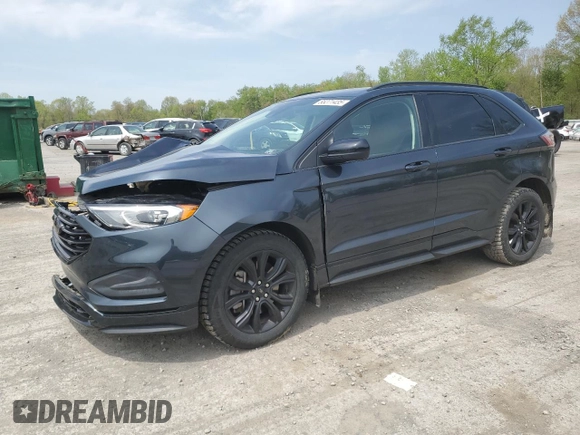 2022 Ford Edge SE z VIN 2FMPK4G91NBA11644, wystawiony jako Copart lot #55271435 z przebiegiem 35 114 mil mil oraz Szkoda całkowita • Salvage title. Historia ofert i sprzedaży dostępna na DreamBid. Obrazek 1.