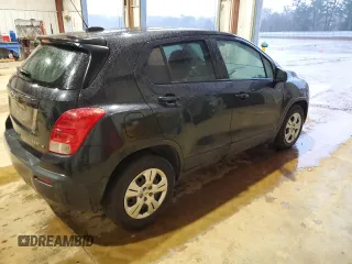 2015 Chevrolet Trax LS with VIN KL7CJKSB3FB254512, listed as a Copart auction lot 44920065 with 57,342 mi miles and Clean Title. Bid and sale history available at carsss.com. Image 3.