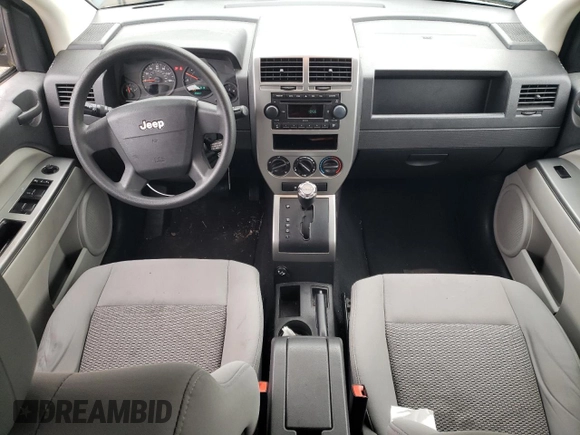 2007 Jeep Compass Sport with VIN 1J8FT470X7D261453, listed as a Copart auction lot 81710234 with 174,118 mi miles and Salvage Title. Bid and sale history available at carsss.com. Image 8.