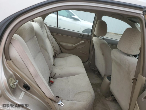 2002 Honda Civic DX with VIN 2HGES16442H905101, listed as a Copart auction lot 64487034 with 300,912 mi miles and Salvage Title. Bid and sale history available at carsss.com. Image 10.