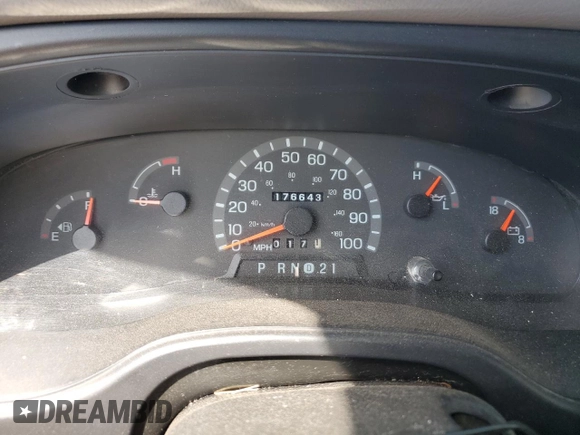 2001 Ford Econoline Cargo with VIN 1FDRE14W41HB55470, listed as a Copart auction lot 64990214 with 176,643 mi miles and Clean Title. Bid and sale history available at DreamBid. Image 9.