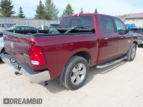 2017 Ram 1500 Big Horn z VIN 1C6RR7LG3HS641326, wystawiony jako IAAI lot #42213299 z przebiegiem 117 824 mil mil oraz . Historia ofert i sprzedaży dostępna na DreamBid. Obrazek 4.