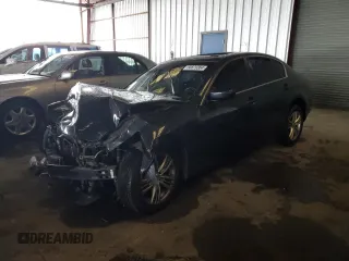 2011 Infiniti G25 x with VIN JN1DV6AR3BM451053, listed as a Copart auction lot 80879364 with Not Provided miles and Salvage Title. Bid and sale history available at DreamBid. Image 1.