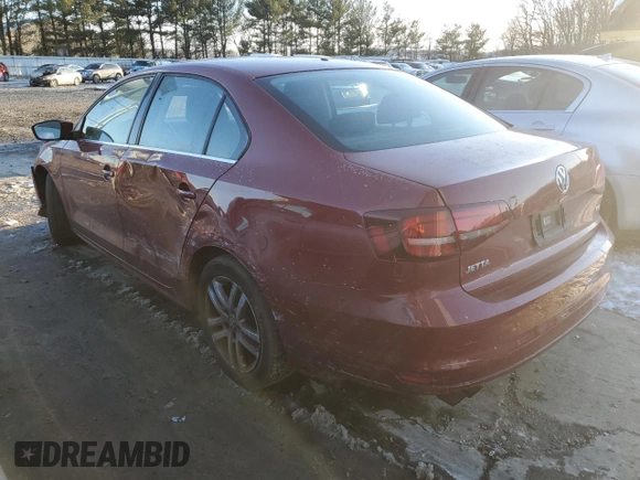 2017 Volkswagen Jetta S с VIN 3VW2B7AJ1HM223091, выставлен на аукционе Copart как лот 41573245 с пробегом 115 093 миль миль и Списание • Salvage title. История ставок и продаж доступна на DreamBid. Изображение 2.