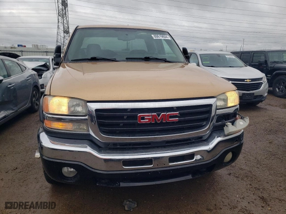 2005 GMC Sierra 2500HD Classic SLE1 with VIN 1GTHK29G05E107374, listed as a Copart auction lot 80619654 with 155,804 mi miles and Salvage Title. Bid and sale history available at carsss.com. Image 5.