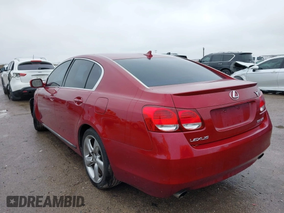 2008 Lexus GS 350 with VIN JTHBE96S980039722, listed as a IAAI auction lot 41568219 with 150,272 mi miles and . Bid and sale history available at DreamBid. Image 3.