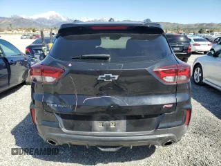 2022 Chevrolet TrailBlazer RS with VIN KL79MTSL2NB041386, listed as a Copart auction lot 49811945 with 262,120 mi miles and Salvage Title. Bid and sale history available at carsss.com. Image 6.