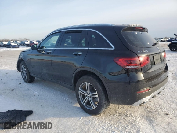 2022 Mercedes-Benz GLC 300 with VIN W1N0G8EB7NV353357, listed as a Copart auction lot 45248695 with 9,085 mi miles and Salvage Title. Bid and sale history available at DreamBid. Image 2.