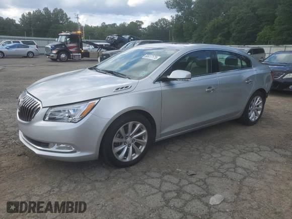 2016 Buick LaCrosse Leather with VIN 1G4GB5G31GF127395, listed as a Copart auction lot 60417175 with 87,506 mi miles and Salvage title. Bid and sale history available at DreamBid. Image 1.