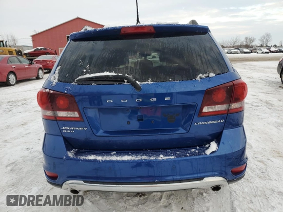 2015 Dodge Journey Crossroad with VIN 3C4PDDGG0FT655316, listed as a Copart auction lot 88563295 with 116,124 mi miles and Clean Title. Bid and sale history available at carsss.com. Image 6.