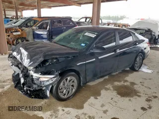 2024 Hyundai Elantra SEL with VIN KMHLM4DG6RU813070, listed as a Copart auction lot 59537915 with 11,035 mi miles and Salvage title. Bid and sale history available at DreamBid. Image 1.