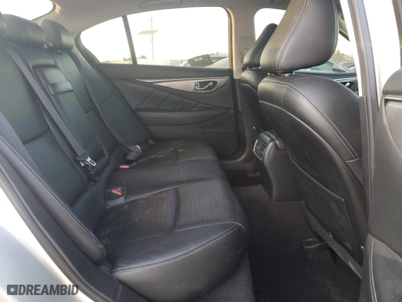2019 Infiniti Q50 3.0t LUXE with VIN JN1EV7AP6KM540835, listed as a Copart auction lot 46618195 with 77,269 mi miles and Salvage Title. Bid and sale history available at carsss.com. Image 10.