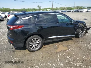 2021 Acura RDX Technology with VIN 5J8TC2H54ML001707, listed as a Copart auction lot 56026285 with 75,720 mi miles and Salvage title. Bid and sale history available at DreamBid. Image 3.