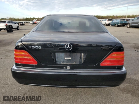 1994 Mercedes-Benz S with VIN WDBGA70E1RA179915, listed as a Copart auction lot 81132724 with 88,995 mi miles and Salvage Title. Bid and sale history available at DreamBid. Image 6.