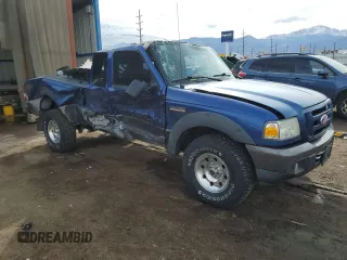 2007 Ford Ranger XLT with VIN 1FTZR45E67PA16018, listed as a Copart auction lot 50062175 with 0 mi miles and Non Repairable. Bid and sale history available at carsss.com. Image 4.