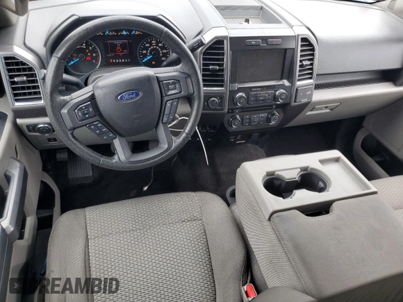 2015 Ford F-150 XL with VIN 1FTEW1CF2FFB08636, listed as a Copart auction lot 59760685 with 123,592 mi miles and Salvage title. Bid and sale history available at DreamBid. Image 8.