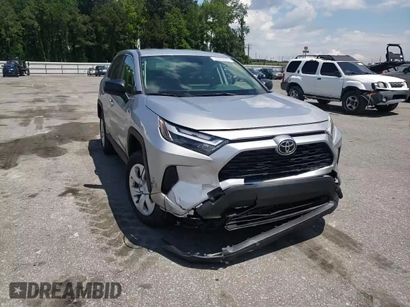 2023 Toyota RAV4 LE z VIN JTMF1RFVXPD101693, wystawiony jako Copart lot #55443945 z przebiegiem 33 878 mil mil oraz Szkoda całkowita • Salvage title. Historia ofert i sprzedaży dostępna na DreamBid. Obrazek 14.