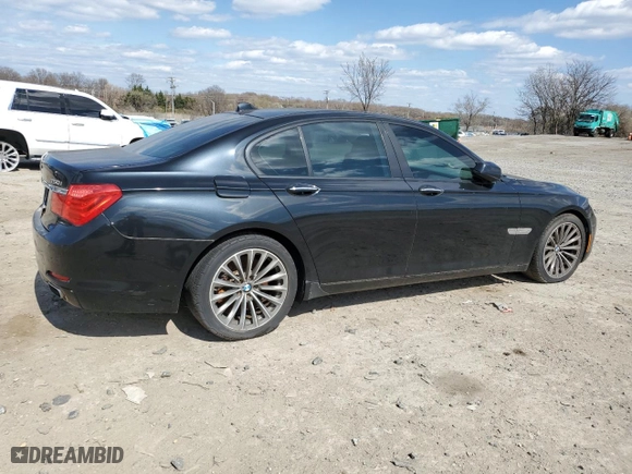 2009 BMW 7 Series 750i with VIN WBAKA83559CY33507, listed as a Copart auction lot 50502475 with 0 mi miles and Clean Title. Bid and sale history available at carsss.com. Image 3.