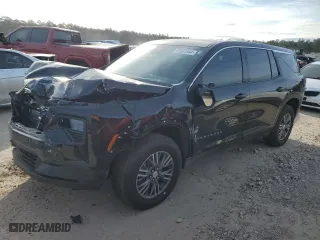 2024 Chevrolet Traverse FWD LS with VIN 1GNEREKS8RJ191057, listed as a Copart auction lot 82803544 with 7,231 mi miles and Salvage Title. Bid and sale history available at carsss.com. Image 1.