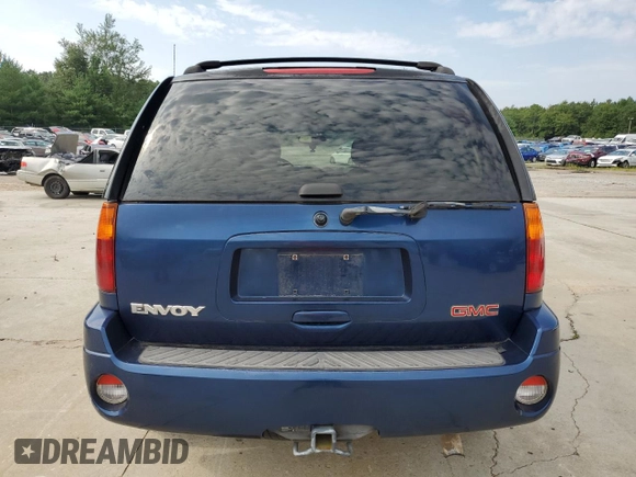 2002 GMC Envoy SLE with VIN 1GKDS13SX22484740, listed as a Copart auction lot 67443284 with 209,933 mi miles and Salvage Title. Bid and sale history available at carsss.com. Image 6.