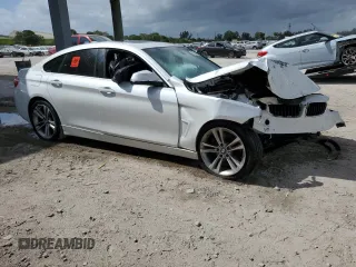 2019 BMW 4 Series 430i with VIN WBA4J1C55KBM16397, listed as a Copart auction lot 45534395 with Not Provided miles and Clean Title. Bid and sale history available at carsss.com. Image 4.