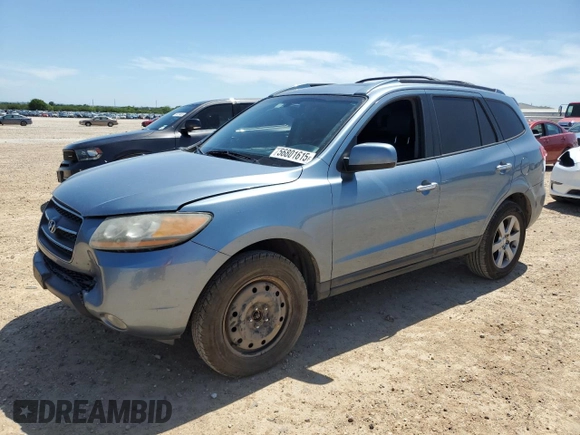 2009 Hyundai Santa Fe Limited с VIN 5NMSH73EX9H324443, выставлен на аукционе Copart как лот 56801615 с пробегом 121 347 миль миль и Списание • Salvage title. История ставок и продаж доступна на DreamBid. Изображение 1.