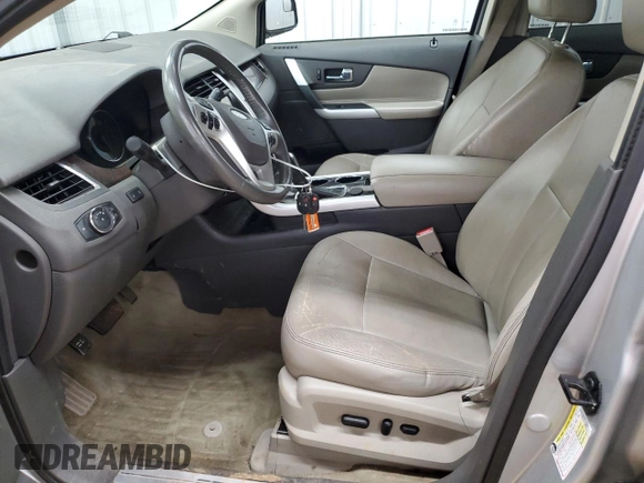 2011 Ford Edge Limited with VIN 2FMDK3KC6BBA02451, listed as a Copart auction lot 60855275 with 171,165 mi miles and Salvage title. Bid and sale history available at DreamBid. Image 7.