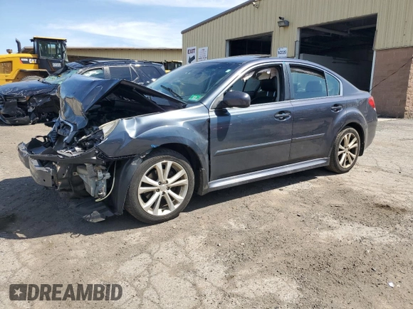2013 Subaru Legacy Limited with VIN 4S3BMBK67D3035763, listed as a Copart auction lot 54105765 with Not Provided miles and Salvage Title. Bid and sale history available at DreamBid. Image 1.