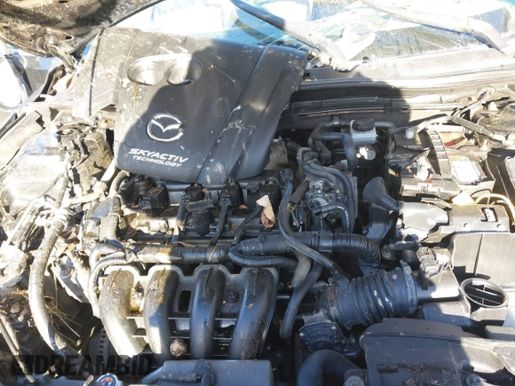 2015 Mazda 3 i Grand Touring z VIN JM1BM1M70F1234359, wystawiony jako IAAI lot #40858311 z przebiegiem 125 707 mil mil oraz . Historia ofert i sprzedaży dostępna na DreamBid. Obrazek 10.