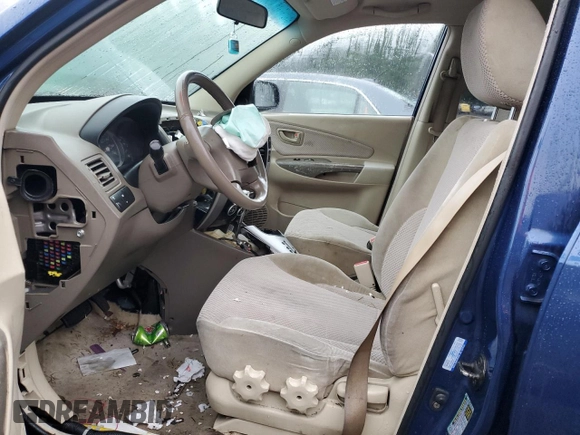 2007 Hyundai Tucson SE with VIN KM8JN12D17U520069, listed as a Copart auction lot 84058614 with 158,352 mi miles and Salvage Title. Bid and sale history available at carsss.com. Image 7.