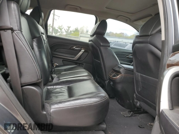 2011 Acura MDX Advance with VIN 2HNYD2H54BH550121, listed as a Copart auction lot 53940725 with 182,439 mi miles and Salvage title. Bid and sale history available at DreamBid. Image 11.