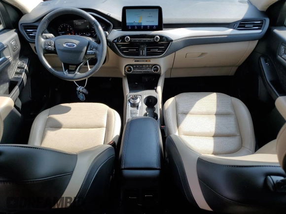 2020 Ford Escape SEL with VIN 1FMCU0H62LUC28018, listed as a Copart auction lot 57896165 with 46,415 mi miles and Salvage title. Bid and sale history available at DreamBid. Image 8.