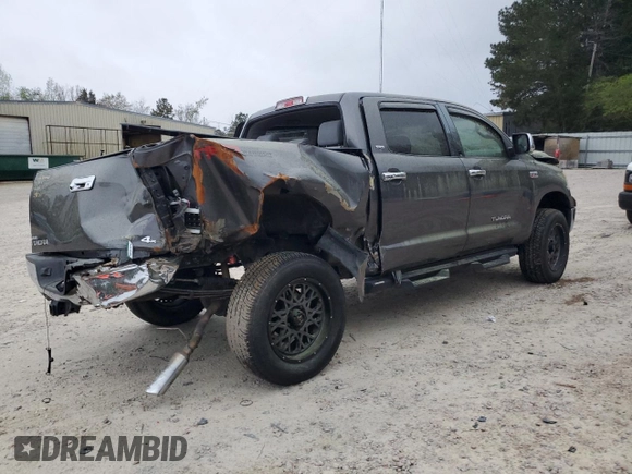 2011 Toyota Tundra 4WD Truck with VIN 5TFDW5F12BX187085, listed as a Copart auction lot 51048225 with 113,289 mi miles and Salvage Title. Bid and sale history available at carsss.com. Image 3.