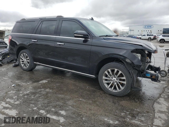 2018 Ford Expedition Max Limited with VIN 1FMJK2AT0JEA24222, listed as a Copart auction lot 47488805 with 126,627 mi miles and Salvage title. Bid and sale history available at DreamBid. Image 4.