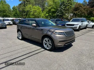 2018 Land Rover Range Rover Velar z VIN SALYC2RV9JA704416, wystawiony jako Copart lot #58995395 z przebiegiem 96 685 mil mil oraz Czysty tytuł • Clean title. Historia ofert i sprzedaży dostępna na DreamBid. Obrazek 1.