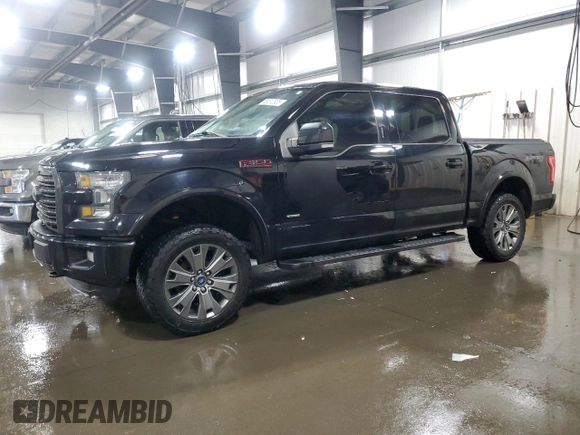2016 Ford F-150 XLT with VIN 1FTEW1EG7GFD16079, listed as a Copart auction lot 58512935 with 112,522 mi miles and Salvage title. Bid and sale history available at DreamBid. Image 1.