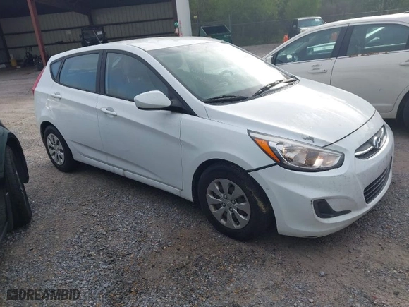 2017 Hyundai Accent SE with VIN KMHCT5AE7HU306222, listed as a IAAI auction lot 41927657 with 114,116 mi miles. Bid and sale history available at carsss.com. Image 1.