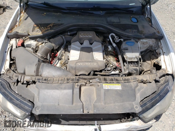 2014 Audi A6 Premium Plus with VIN WAUFGAFC3EN116300, listed as a Copart auction lot 56911945 with 142,399 mi miles and Salvage title. Bid and sale history available at DreamBid. Image 11.