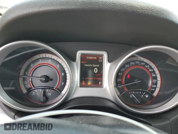 2014 Dodge Journey SE with VIN 3C4PDCAB0ET196777, listed as a Copart auction lot 49839545 with 310,223 mi miles and Clean Title. Bid and sale history available at carsss.com. Image 9.